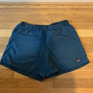 Blue Patagonia Baggies Shorts in Size Medium, 5 inches